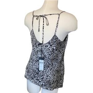 NWT BCBGMaxAzria animal leopard print dressy tank Medium